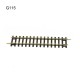 HO Model train track - scale 1:87