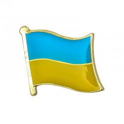Priponka zastava Ukrajine