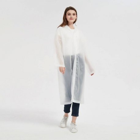 Dežni plašč/pončo s kapuco - Unisex