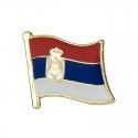 Badge of the national flag of Serbia