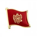 Badge of the national flag of Montenegro