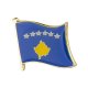 Kovinska značka Kosovo za obleko