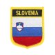 Našitek zastava Slovenije z napisom