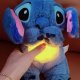 Stitch Bedtime stuffed doll with blinking ears, light and sound effect
