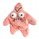 Angry plush blinking Patrick Star - backpack accessory