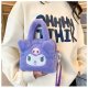 Plišasta Kawaii torbica Kuromi - Sanrio