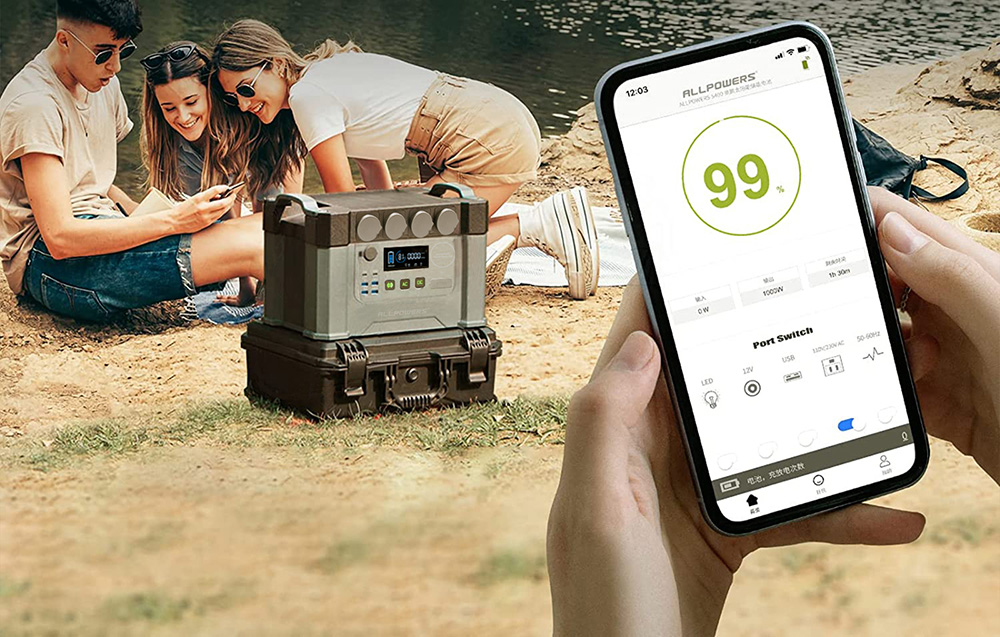 Prenosna elektrarna Allpowers S2000